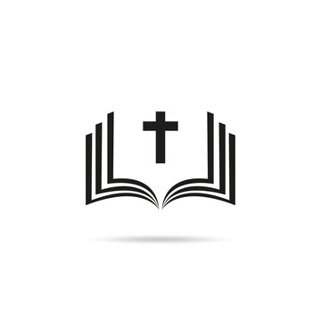 Bible with cross logo (photo file: Bible Image.jpg)